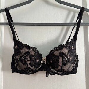 Body by Victoria Lined Demi Lace Bra 32C